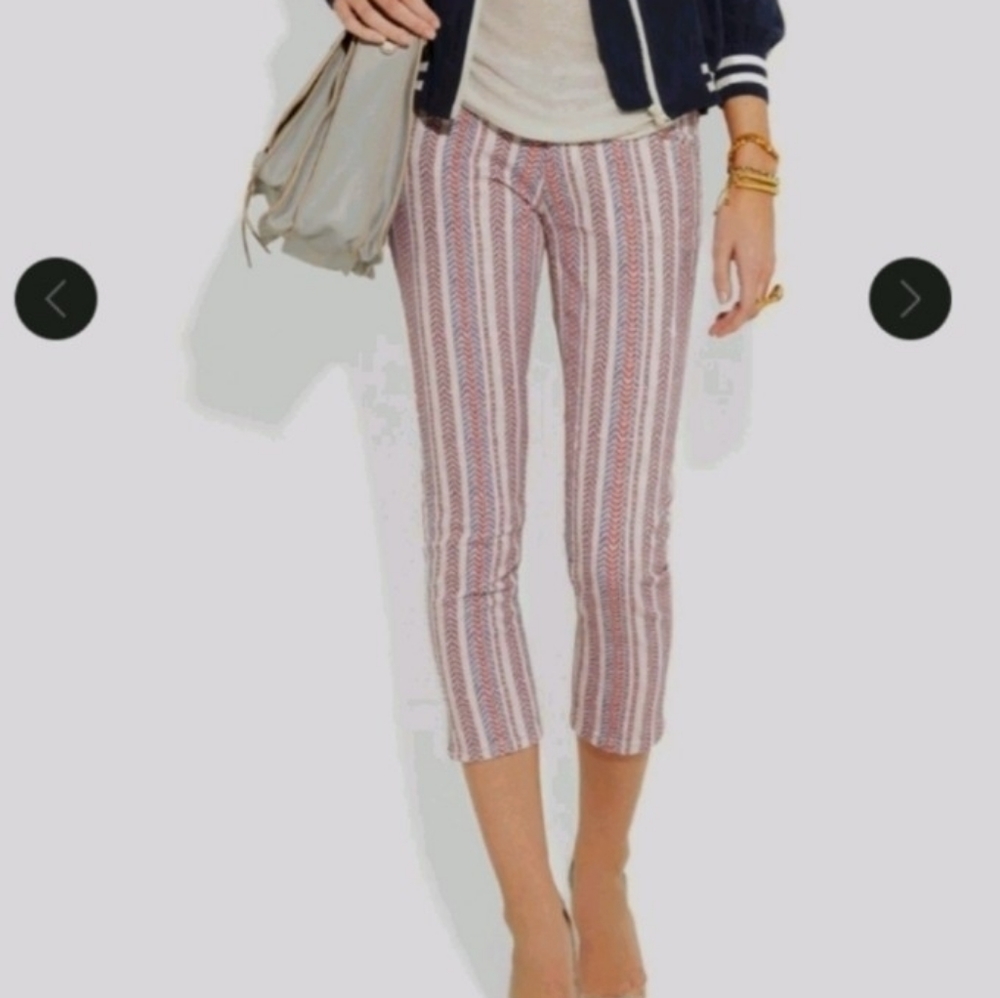 ISABEL MARANT Etoile Cooper Printed Low Rise Skinny Jeans size 40